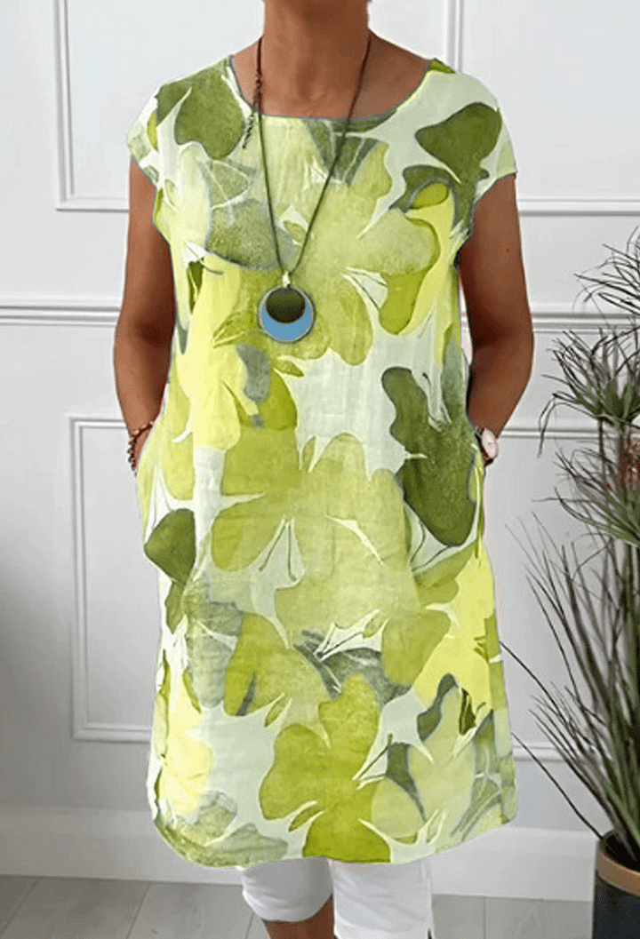 Mina | Graceful Floral Midi