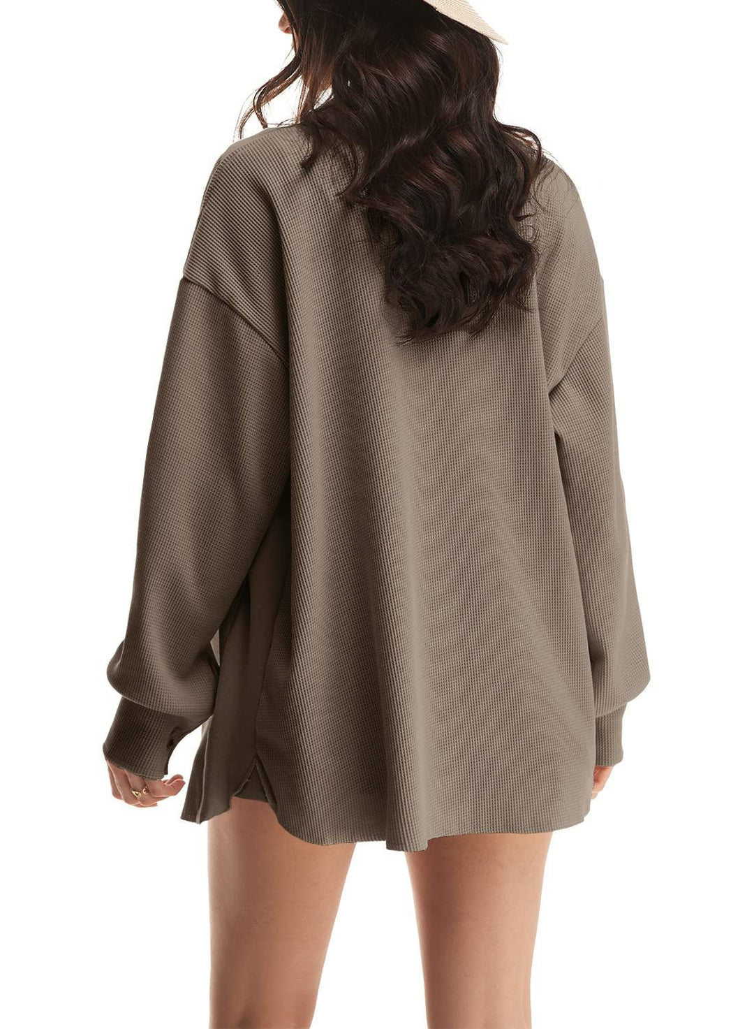 Charlina | Cozy Waffle Shacket