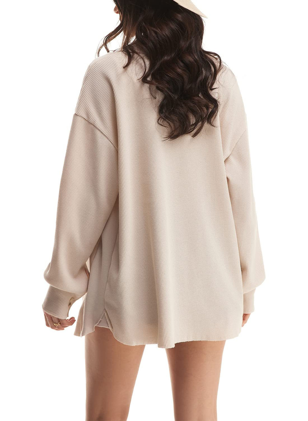 Charlina | Cozy Waffle Shacket