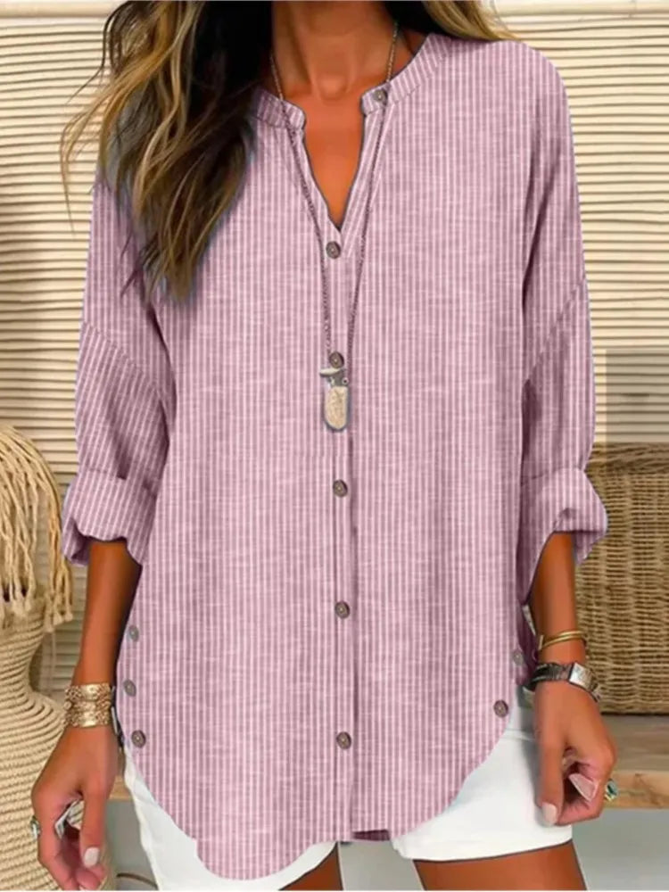 Rosalia | Vintage Stripe Blouse