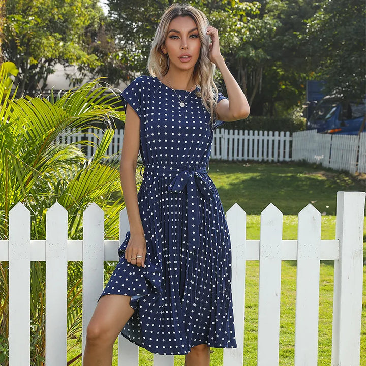 Charlotte | Pleated Charm Dress