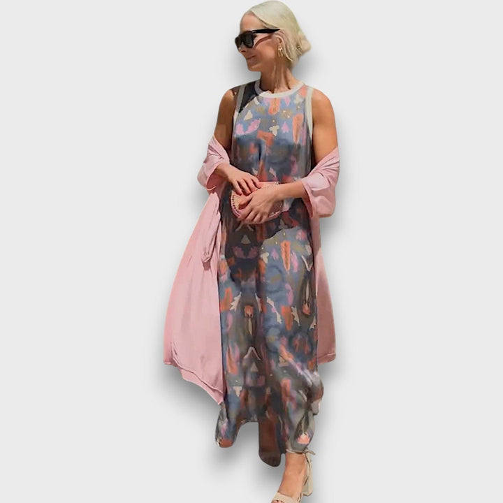 Adriana | Maxi Cardigan Set